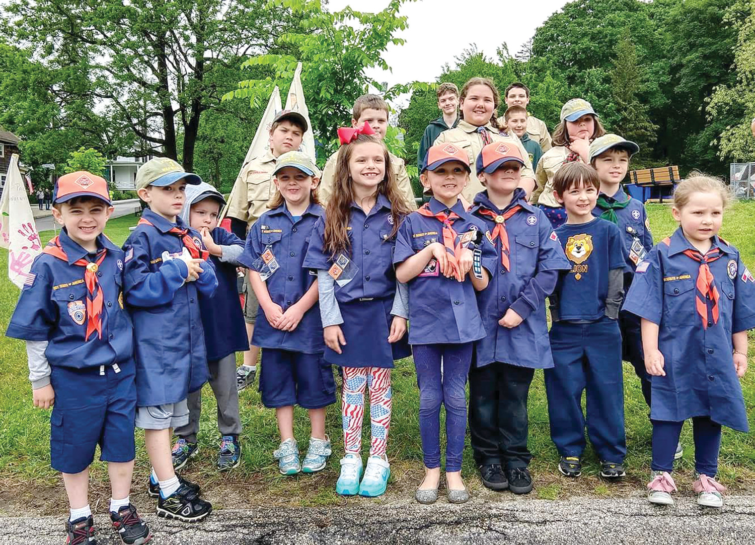 Pack 1 Warwick East Greenwich Memorial Day Parade 2018